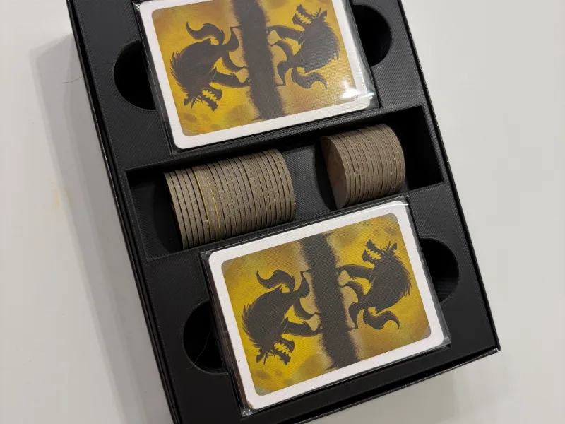 One Night Ultimate Werewolf board game insert