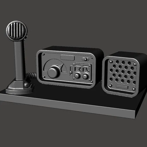 28mm HAM / CB Radio - Mansions of Madness / Fallout FWW