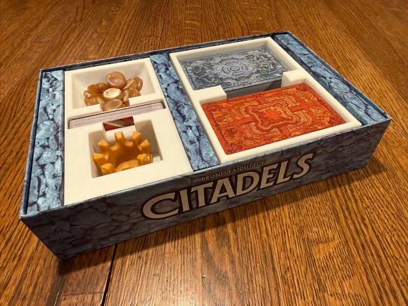 Citadels organizer insert (2021 small box version)