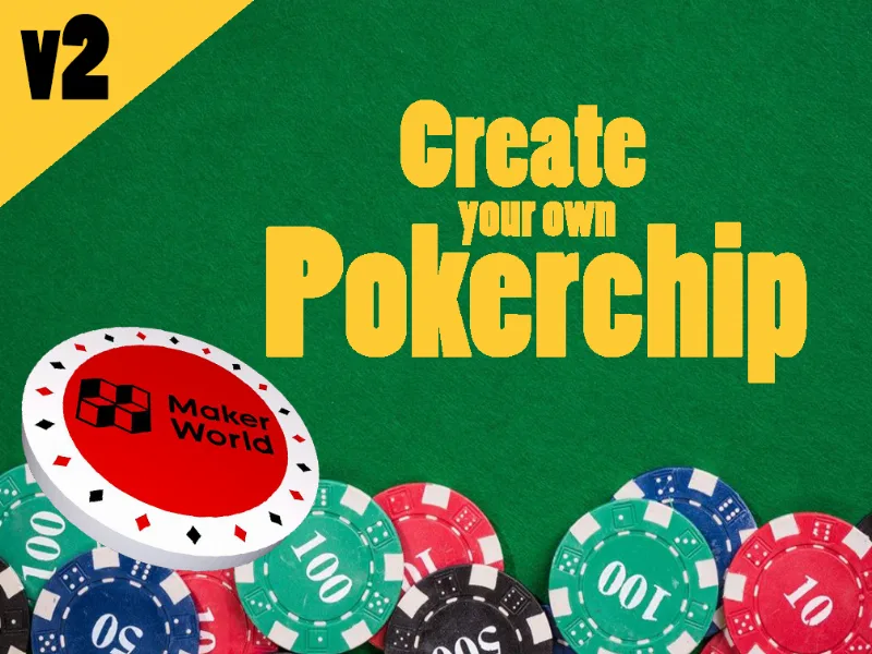 Pokerchip Customizer - Make your own Chip V.2