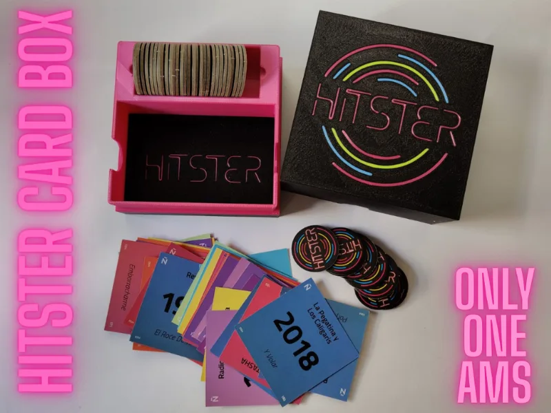 Hitster Game Travel Box
