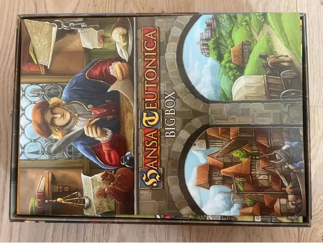 Hansa Teutonica Big Box Insert with Customized Player Boards