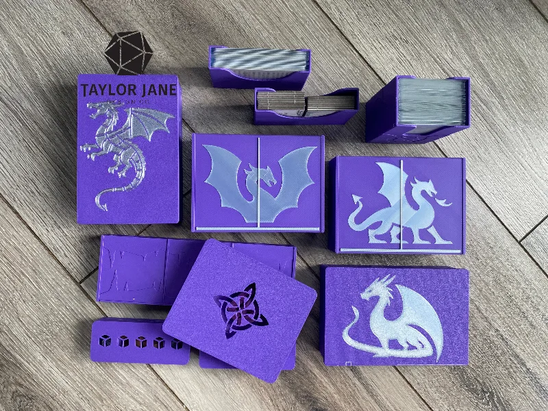 Wyrmspan +Dragon Academy Expansion Compatible Insert REDISIGNED