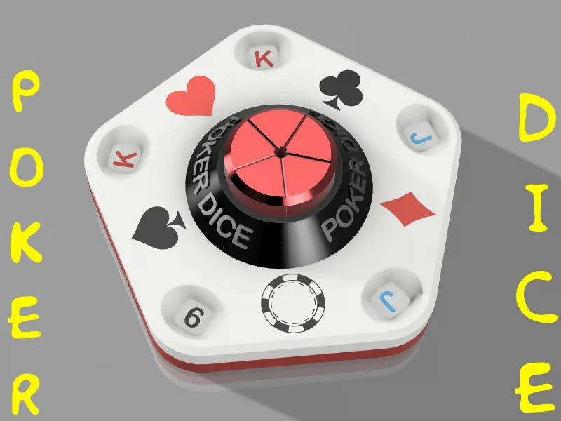 The Poker Dice machine