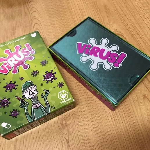 VIRUS BOARD GAME BOX