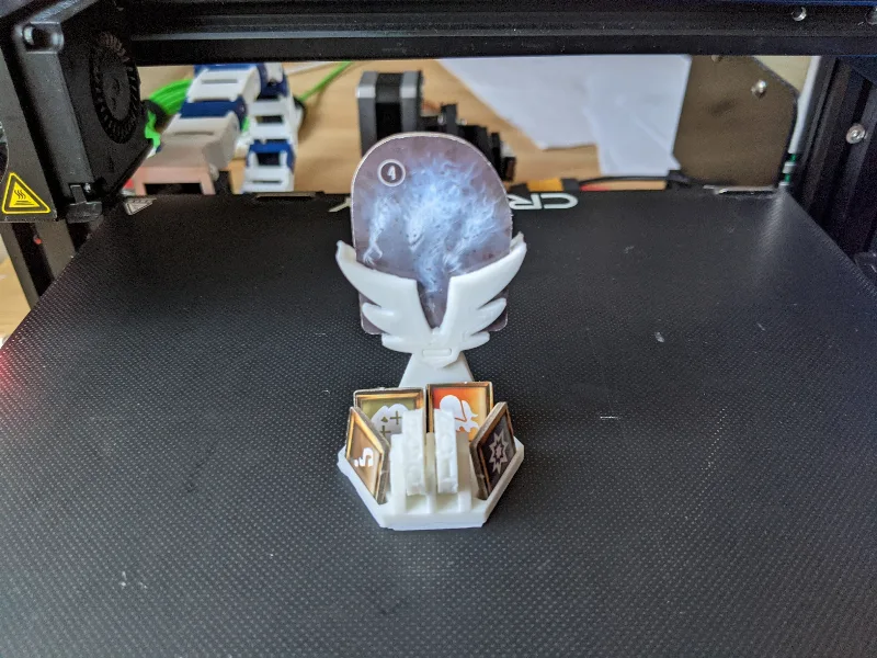 Gloomhaven/Frosthaven monster standee base REMIXED remixed with embossed symmetrical wheels
