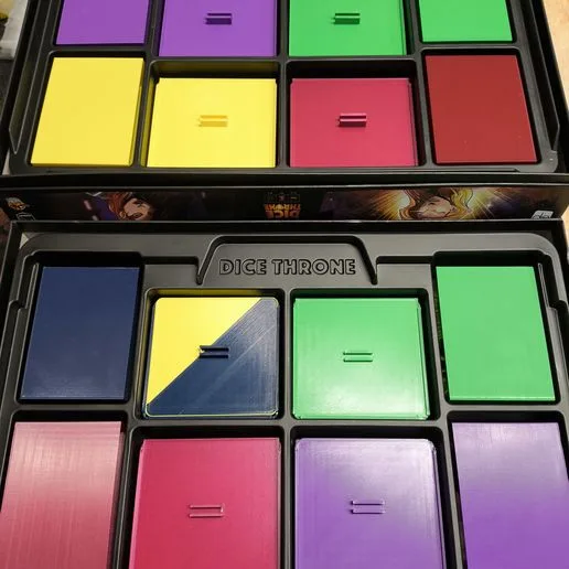 Dice Throne Marvel insert