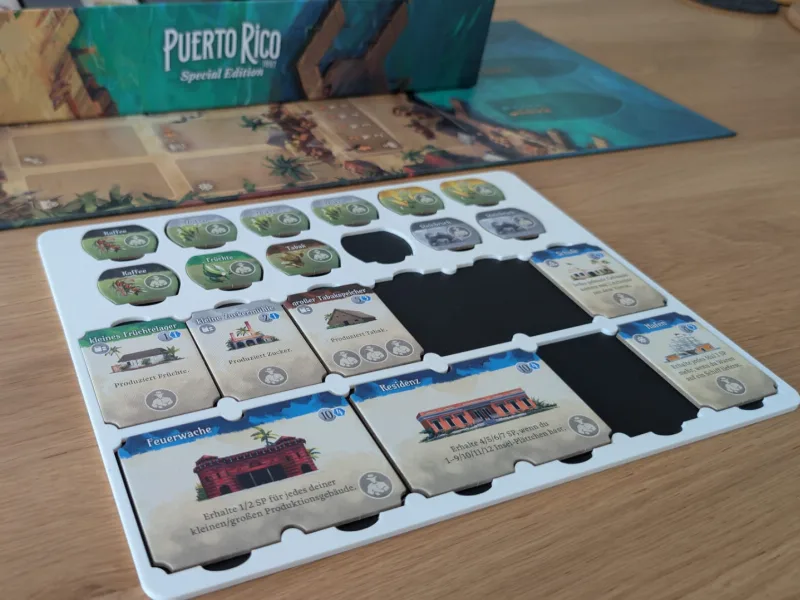 Puerto Rico Special Edition Player Boards