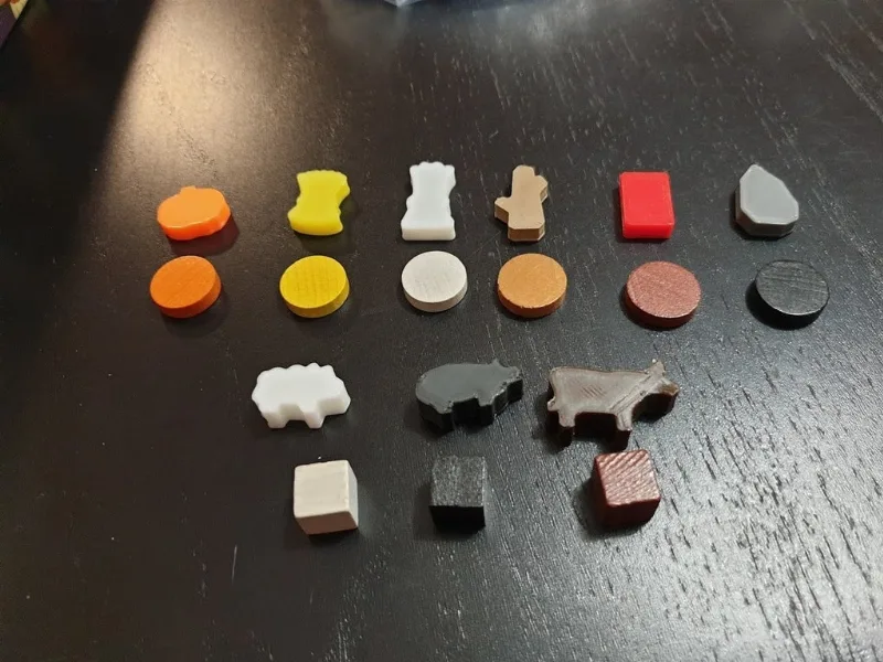 Agricola board game replacement components