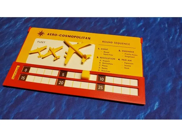 Pan Am player board