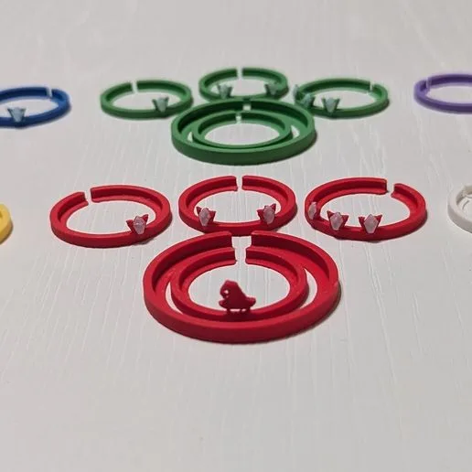 Black Rose Wars (Rebirth) Uni-Fit Base Rings