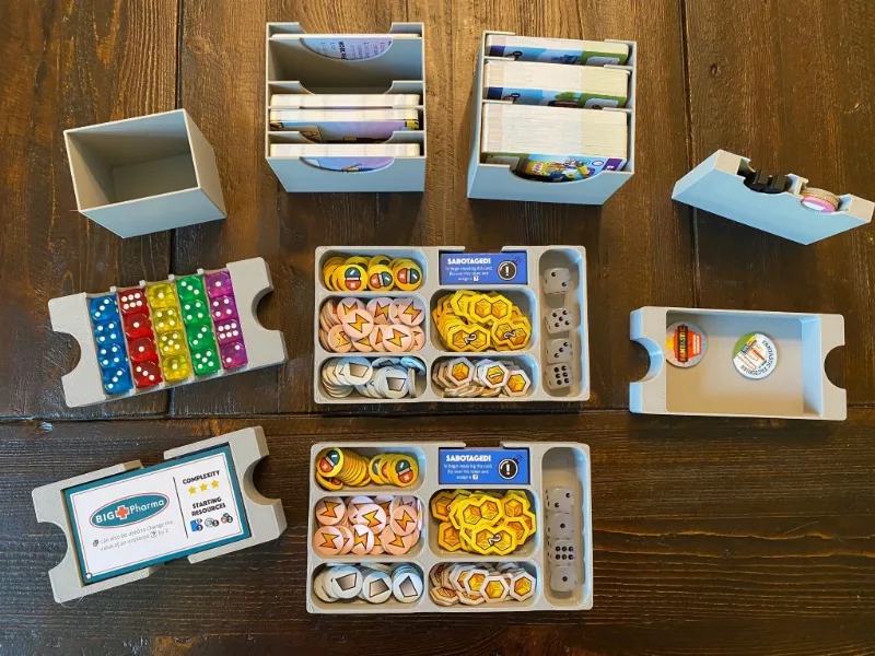 Fantastic Factories with Manufactions and Subterfuge Insert / Organizer