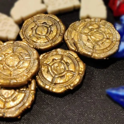 Lost Ruins of Arnak Coin (High Detail)