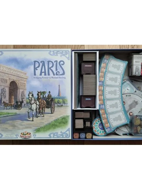 Paris Board Game Insert / Organizer