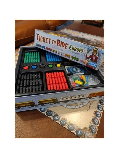 Ticket to Ride Europe Organizer
