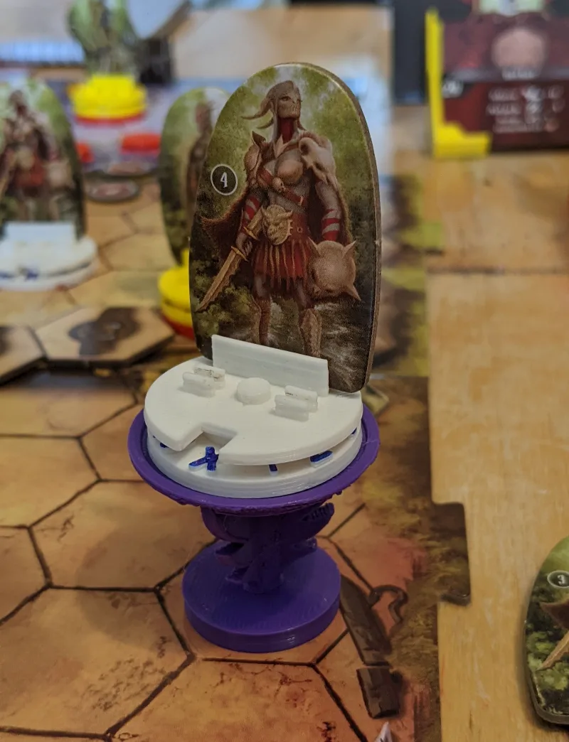 Gloomhaven Flying Stand - Remix - Upper Portion - 1.4" Base for Larger Standee Bases