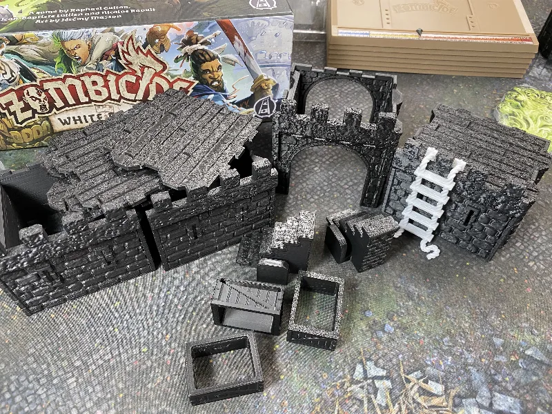 Zombicide White Death Battlements Mod