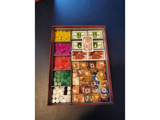 Chinatown Board Game Insert