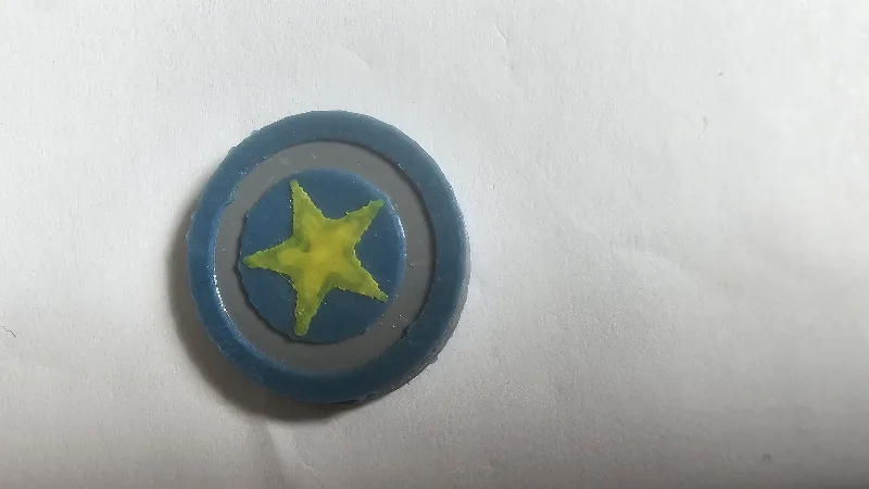 Memoir '44 Battle Star and Veteran Star token