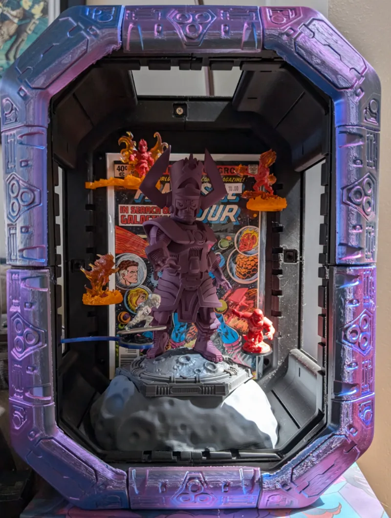 Marvel United Diorama-Galactus & Heralds for Omni