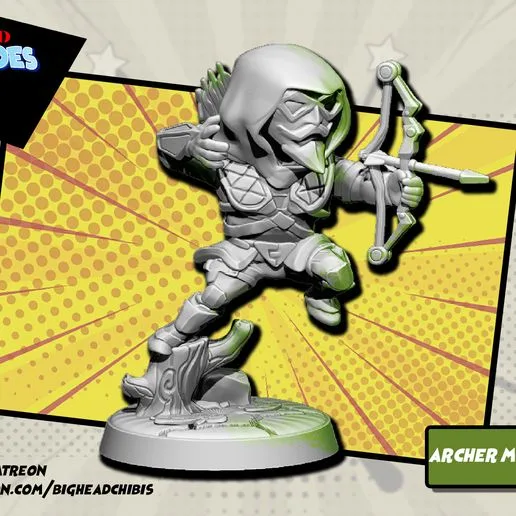 GREEN ARROW CHIBI marvel united