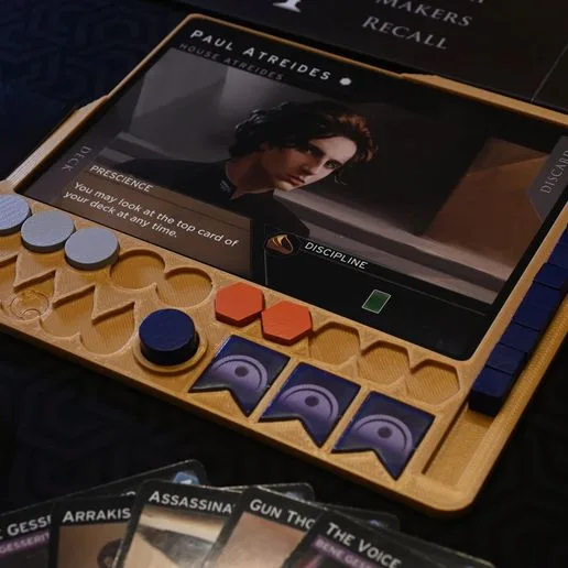Player dashboard for Dune Imperium