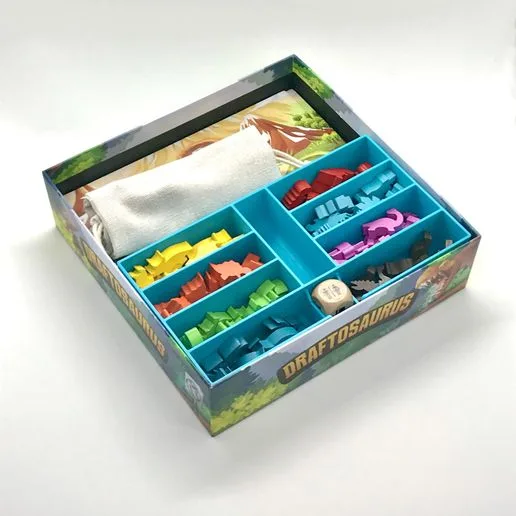 Draftosaurus box organizer