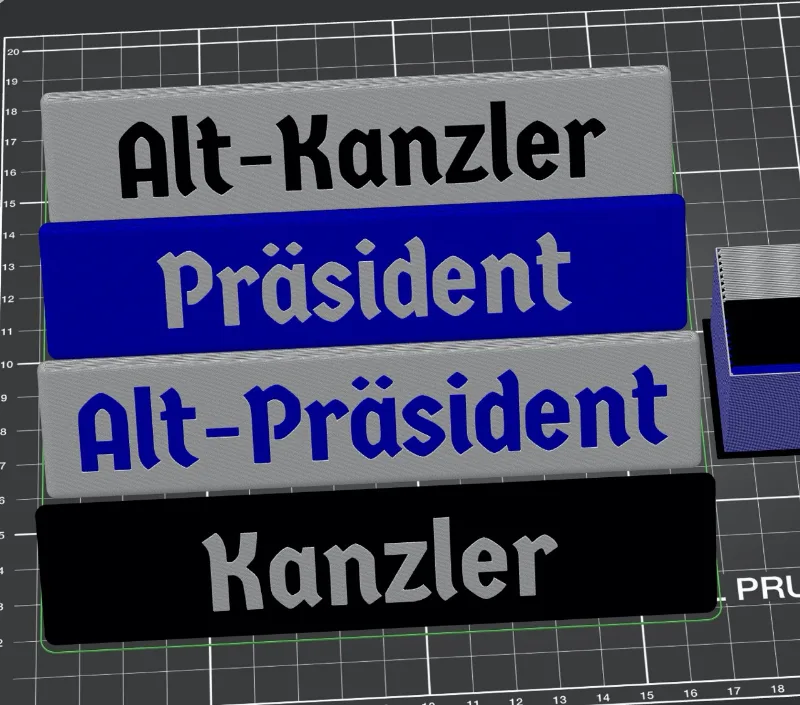 Secret Hitler Plaques