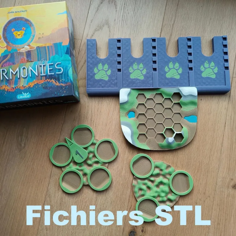 Developments in the Harmonies board game