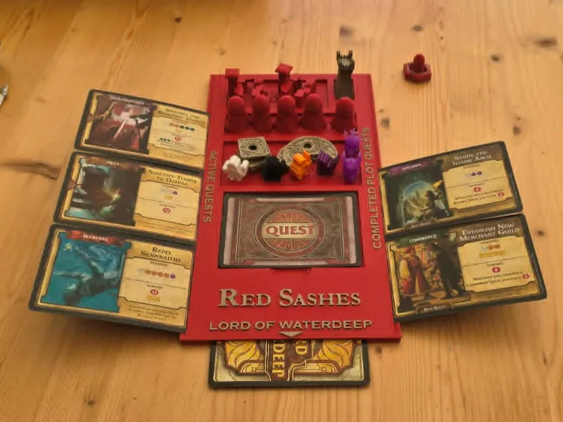 Lords of Waterdeep Player Board Upgrade