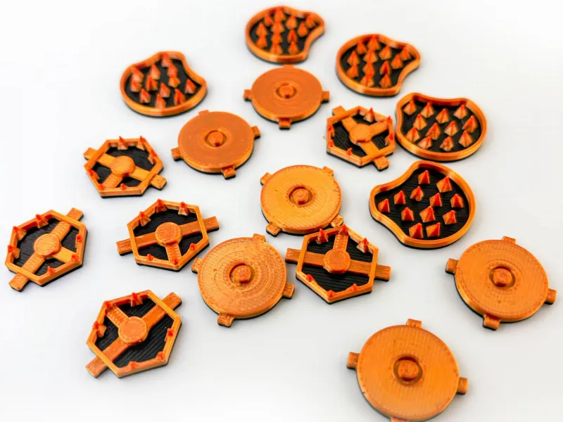 Gloomhaven Traps and Buttons