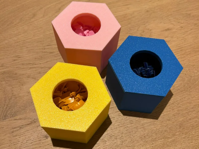 Catan Pieces Container