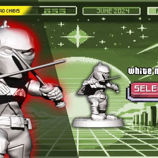 storm shadow gi joe chibi style marvel united
