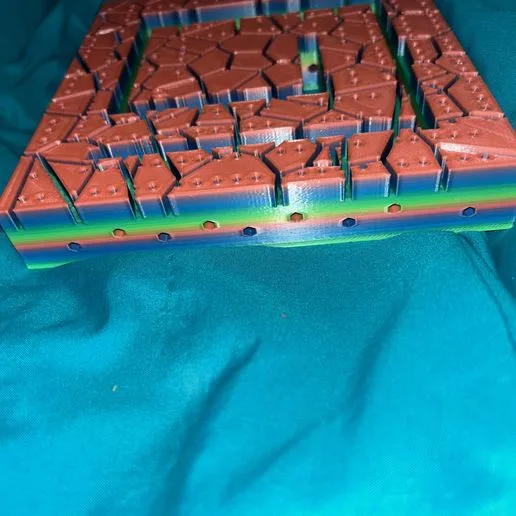 Square maze cribbage board (commercial use)
