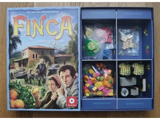 Finca Board Game Insert / Organizer