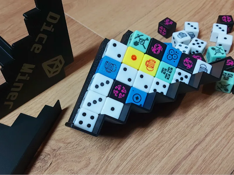 Dice Miner Box Mountain