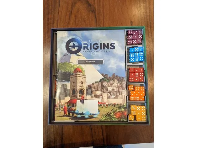 Origins: First Builders boardgame organizer