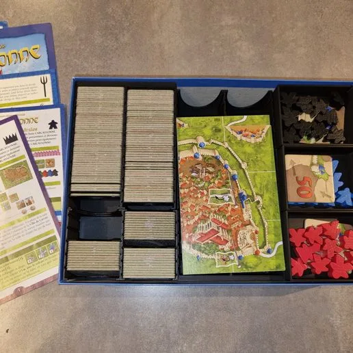 insert for Carcassonne game and its extension