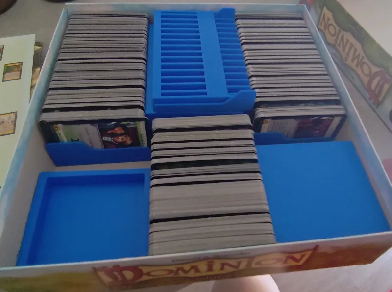 Dominion Trail Holder For Game and Extension + Box for SeaSide and Prosperity