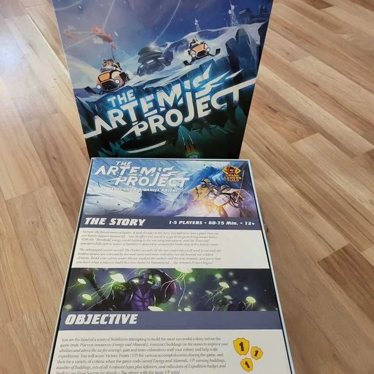 The Artemis Project Insert