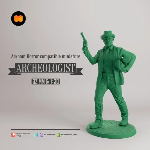 Archeologist - Arkham Horror compatible