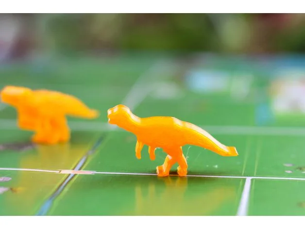 Dinosaur Island Meeple - Albertadromeus