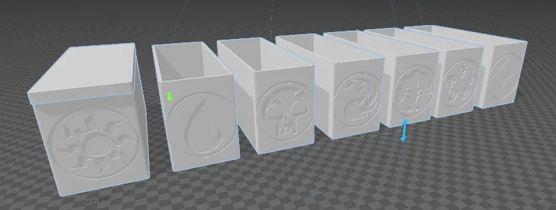 Magic the gathering storage boxes