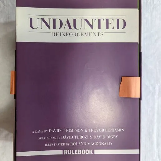 Undaunted Reinforcements Insert