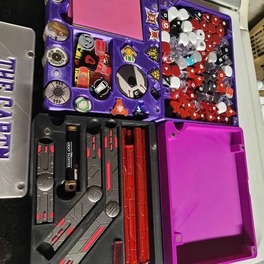 Star Wars Legion token tray set. For Retro style lunch box