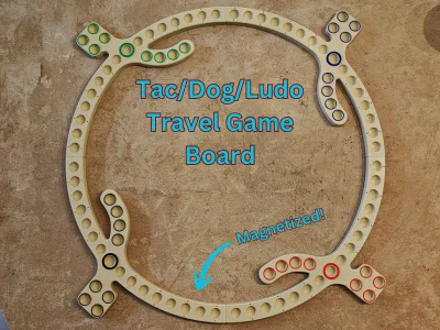 TAC / Dog Travel Board (with Magnets)