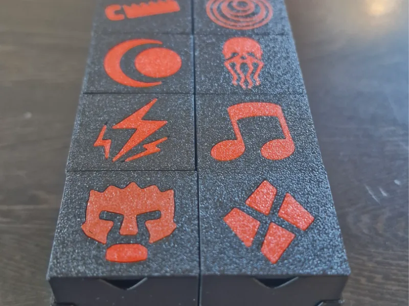 Gloomhaven Miniature Storage characters Organizer