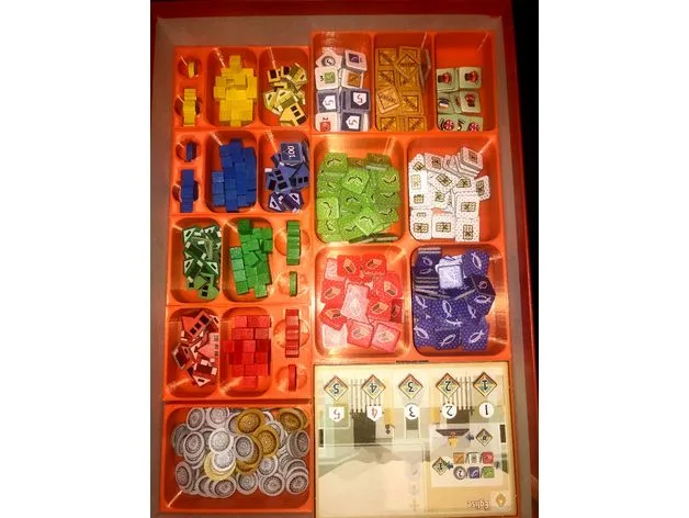 Yokohama boardgame insert