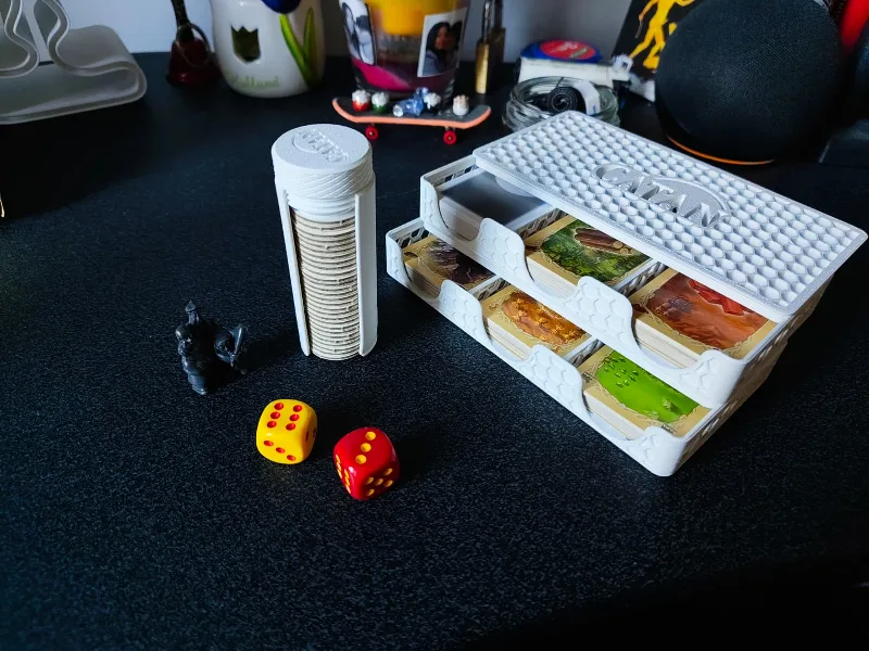 Catan porta gettoni numerati parametrico