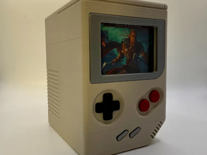 Magic the gathering Commander deck: GameBoy style